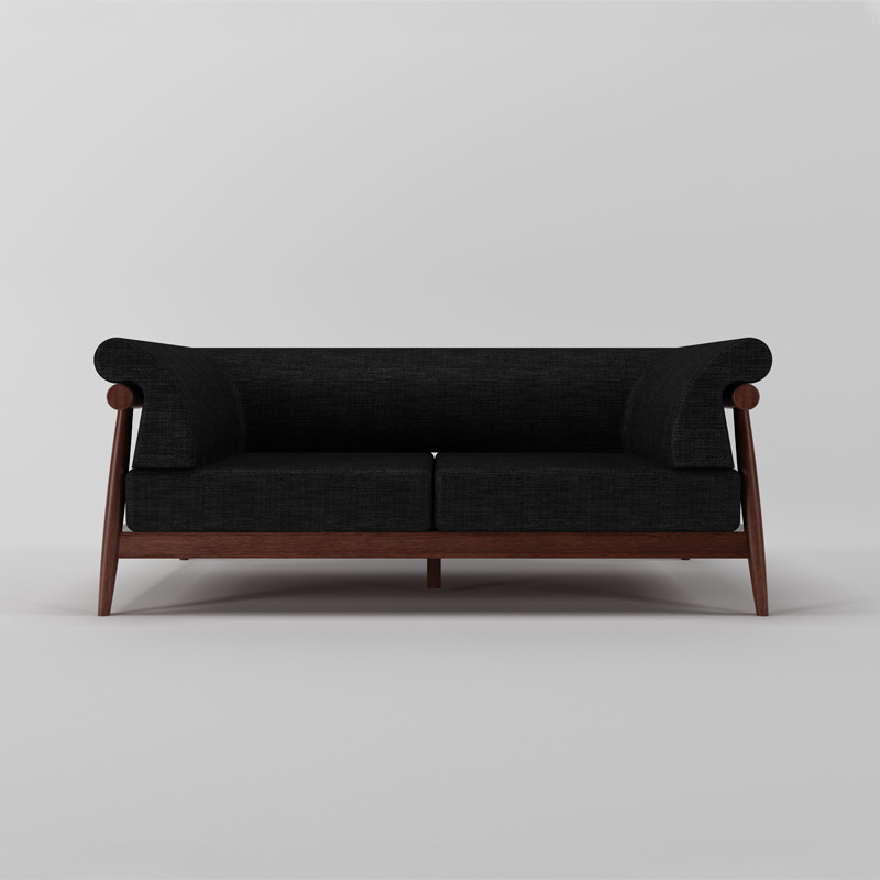 Drewniana Sofa Milano Dębowa Rustykalna